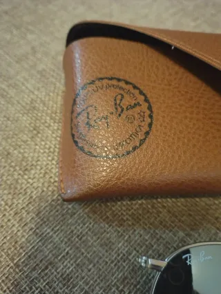 Ray-Ban Occhiali da Sole Rotondi Argento