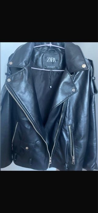 Chaqueta Zara Mujer Negra