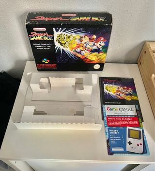 CAJA Super Game Boy Nintendo PAL Version