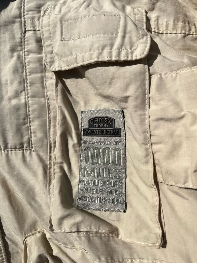 Chaqueta Camel Trophy Adventure Wear Beige