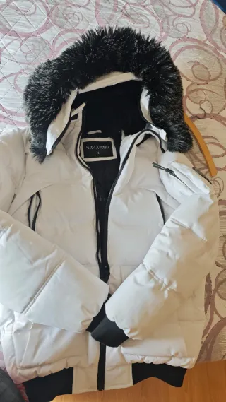 Anorak acolchado hombre Supply & Demand blanco Tal