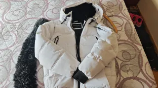 Anorak acolchado hombre Supply & Demand blanco Tal