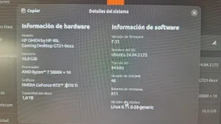 Tarjeta Gráfica NVIDIA RTX 3070 Ti