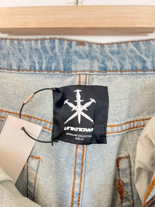 Unknown London Washed Blue Jeans
