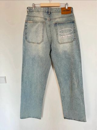 Unknown London Washed Blue Jeans