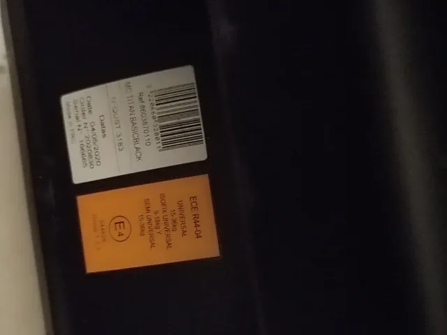 Silla automovil TITAN PRO GRUPO 1/2/3 maxi cosi