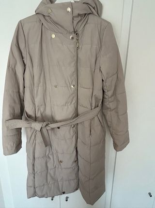 Abrigo Adolfo Domínguez Beige