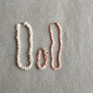 Collane e bracciali in conchiglia
