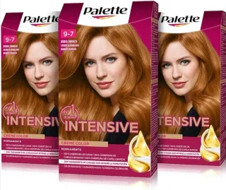 Tinte Palette Intensive 9-7 Rubio Cobrizo x3