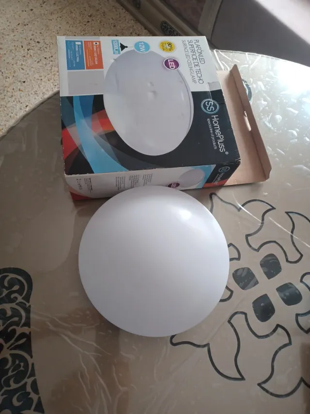 Lámpara LED Techo HomePluss Blanca