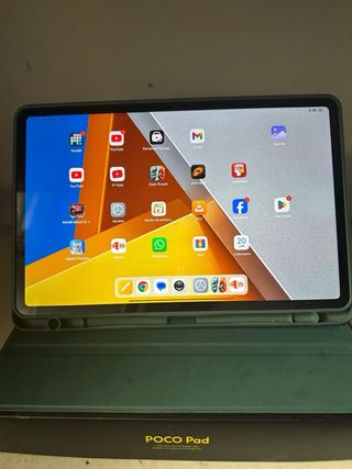 Poco Pad 256GB 8GB RAM + 256 gb micro sd  y funda 