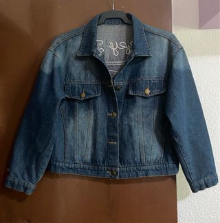 Chaqueta Vaquera NUEVA T. ÚNICA Mujer bordada