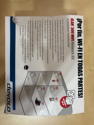 Repetidor WiFi Devolo dLAN 500 WiFi Network Kit