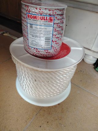 2 Rollos Cuerda Rombull Poliéster 25m