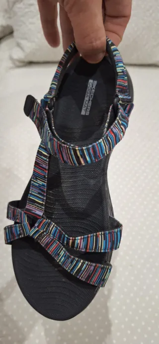 Sandalias Skechers Multicolor Talla 38