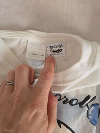 Lote Ropa Invierno Sanrio Talla 13-14