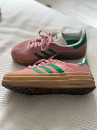 Adidas Gazelle Chunky Rosa/Verde