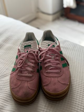 Adidas Gazelle Chunky Rosa/Verde