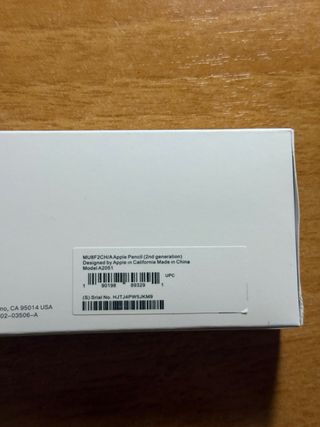 Apple Pencil (2.ª gen.)