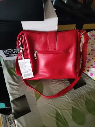 Bolso bandolera rojo