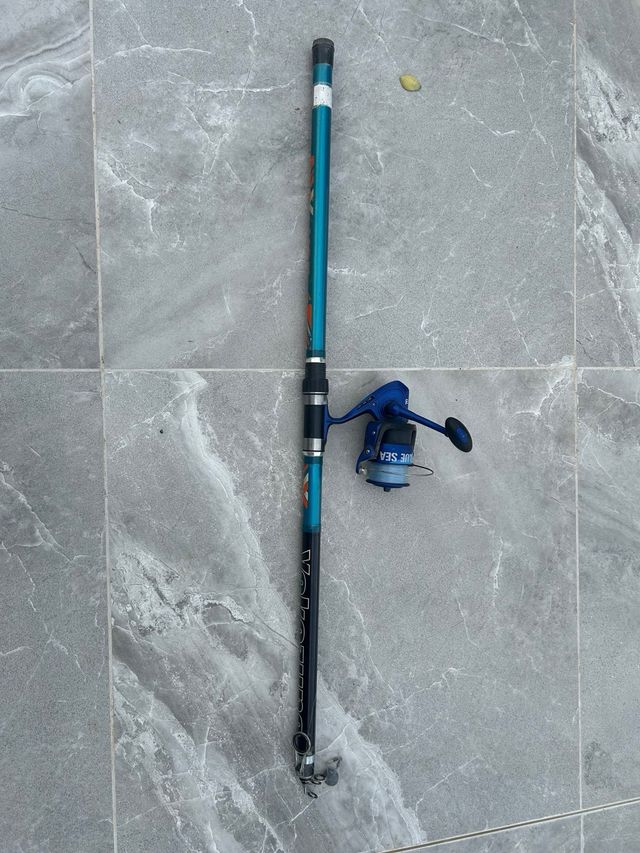 caña yokuna ryoshi con carrete blue sea 70