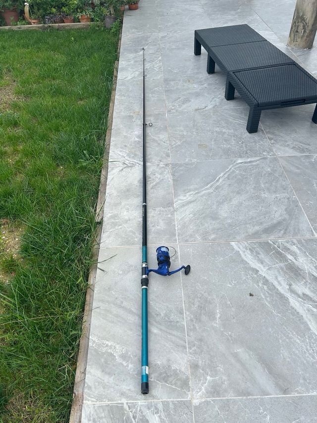 caña yokuna ryoshi con carrete blue sea 70