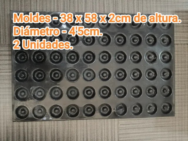 Moldes de silicona para repostería.