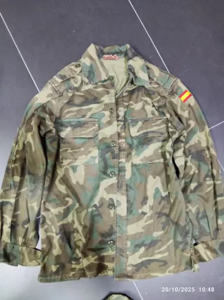 Camisa militar original uniforme campaña 1989