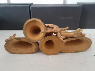 Pastori presepe in legno