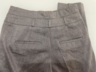 Pantalón de vestir gris mujer