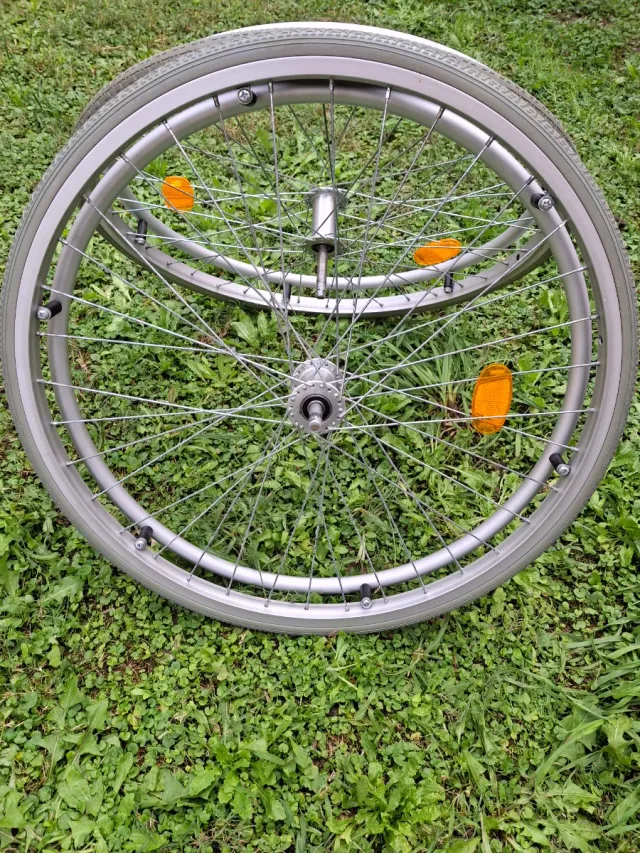 Ruedas de silla de  plegable