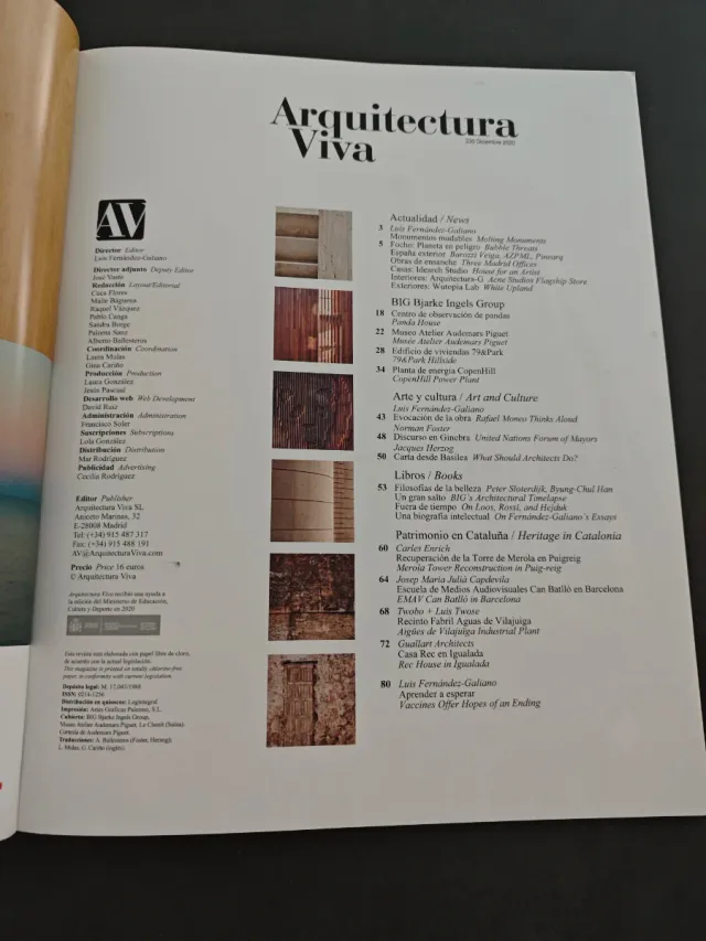 Revistas Arquitectura Viva