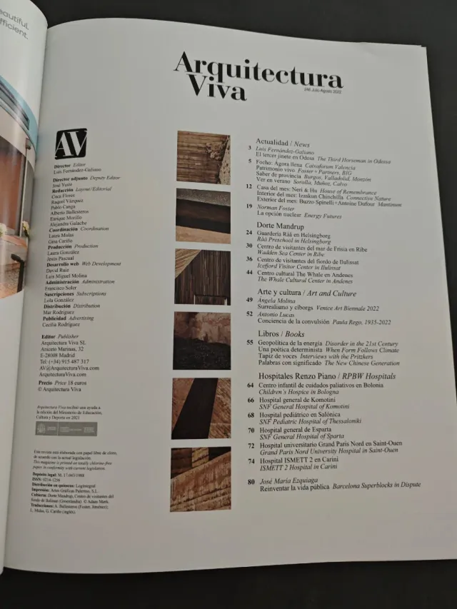 Revistas Arquitectura Viva