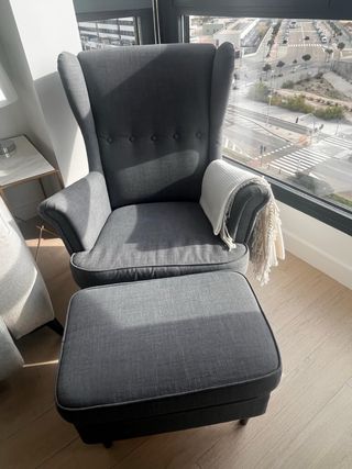 Paraorecchie grigio STRANDMON IKEA Altri poggiapiedi