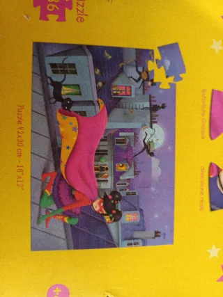 Puzzle Djeco Superhéroe 36 piezas +4 años