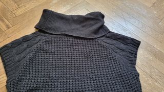 Mini abito maglia Yes or No M nero con cintura