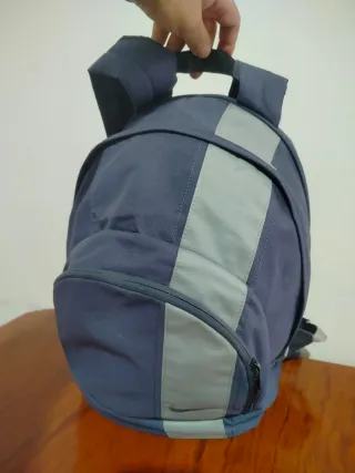 Mochila Nike Azul y Gris
