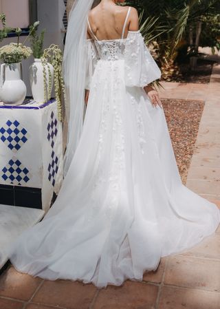 Espectacular Vestido de Novia