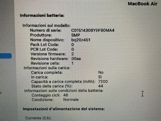 MacBook Air 2017 Argento