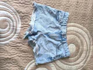 Shorts vaqueros mujer desgastados
