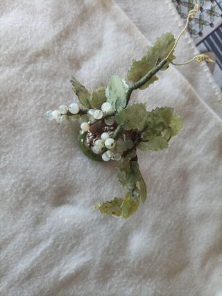 Bonsai Piantina Decorazione Giada Naturale