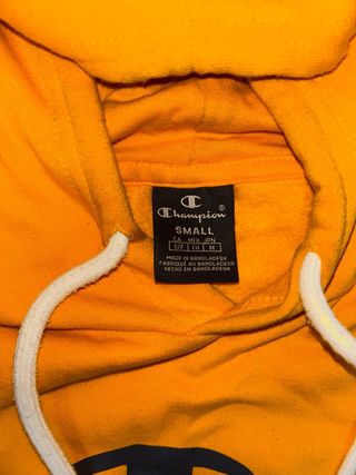 Sudadera Champion New York Amarilla talla S