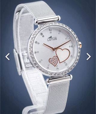 Reloj Lotus Bliss-Love Mujer Corazones Swarovski