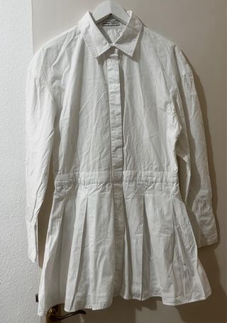 Vestido Blanco Bershka Talla M
