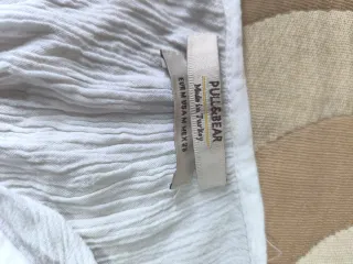 Camiseta corta mujer blanca