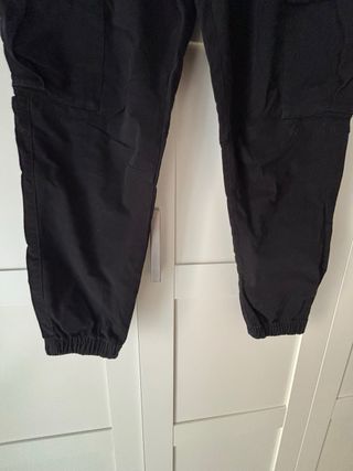 Pantalón Cargo Zara Negro