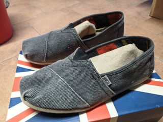 TOMS espadrillas grigie