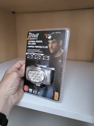 Linterna Frontal LED Crivit Sports