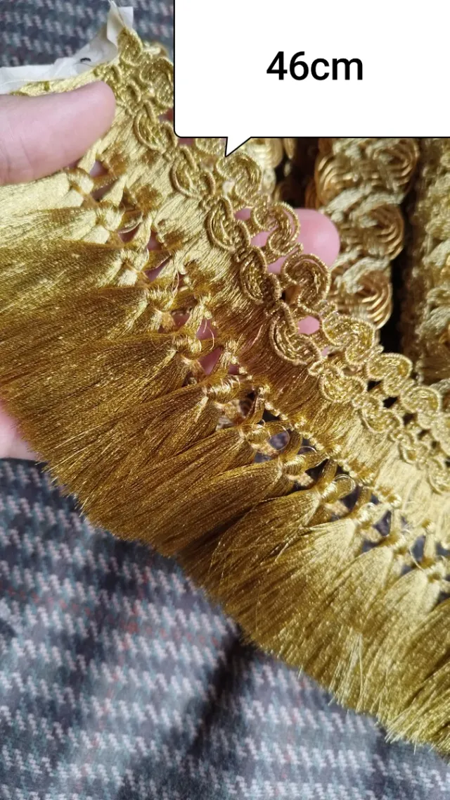 Pasamanería galón dorado