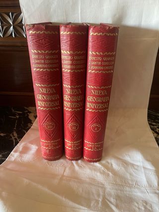 3 libri Nuova geografia universale